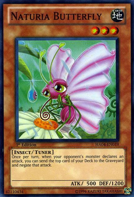 Naturia Butterfly [HA04-EN019] Super Rare - Josh's Cards