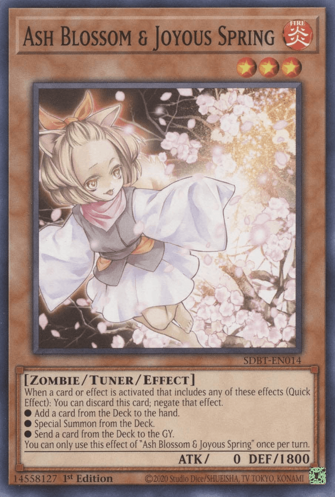Ash Blossom & Joyous Spring [SDBT-EN014] Common - Josh's Cards