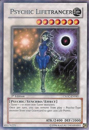 Psychic Lifetrancer [CSOC-EN041] Rare - Josh's Cards