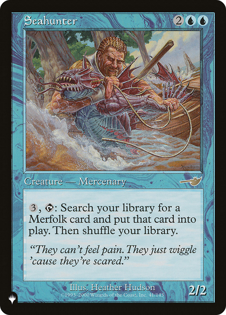 Seahunter (LIST-NEM-41) - The List