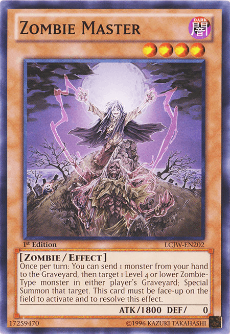 Zombie Master [LCJW-EN202] Common - Josh's Cards