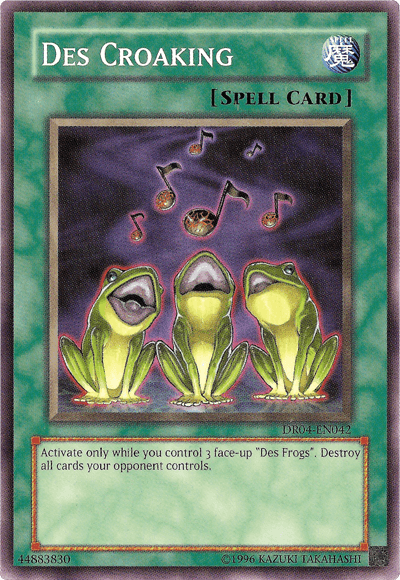 Des Croaking [DR04-EN042] Common - Josh's Cards