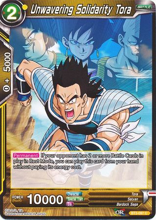 Unwavering Solidarity Tora (BT3-097) [Cross Worlds] Parallel Foil