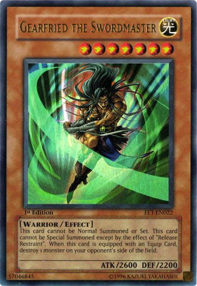 Gearfried the Swordmaster [FET-EN022] Ultra Rare - Josh's Cards