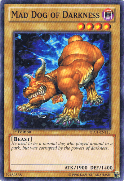 Mad Dog of Darkness [BP01-EN113] Starfoil Rare - Josh's Cards