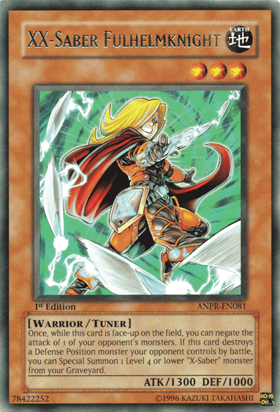 XX-Saber Fulhelmknight [ANPR-EN081] Rare - Josh's Cards