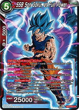 SSB Son Goku, at Full Power (Rare) (BT13-017) [Supreme Rivalry] Parallel Foil