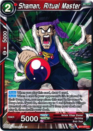 Shaman, Ritual Master (BT7-019) [Assault of the Saiyans] Parallel Foil
