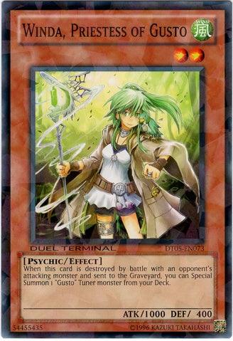 Winda, Priestess of Gusto [DT05-EN073] Common - Josh's Cards