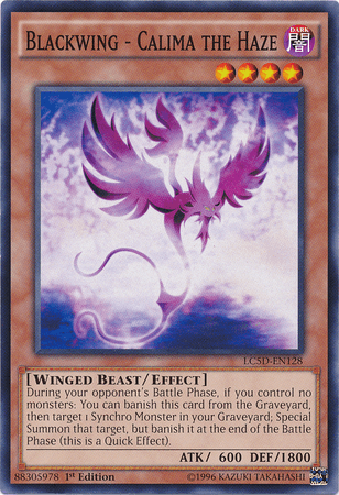 Blackwing - Calima the Haze [LC5D-EN128] Common - Josh's Cards