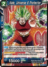 Kale, Universe 6 Protector (BT9-034) [Universal Onslaught Prerelease Promos] Parallel Foil