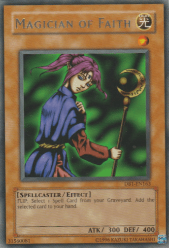 Magician of Faith [DB1-EN163] Rare - Josh's Cards