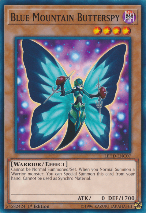 Blue Mountain Butterspy [LEHD-ENC07] Common - Josh's Cards