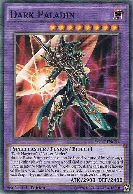 Dark Paladin [YGLD-ENC41] Common - Josh's Cards