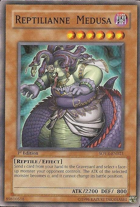 Reptilianne Medusa [SOVR-EN021] Common - Josh's Cards