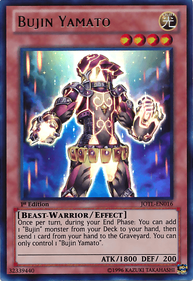Bujin Yamato [JOTL-EN016] Ultra Rare - Josh's Cards