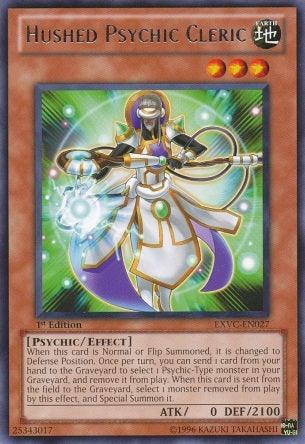 Hushed Psychic Cleric [EXVC-EN027] Rare - Josh's Cards