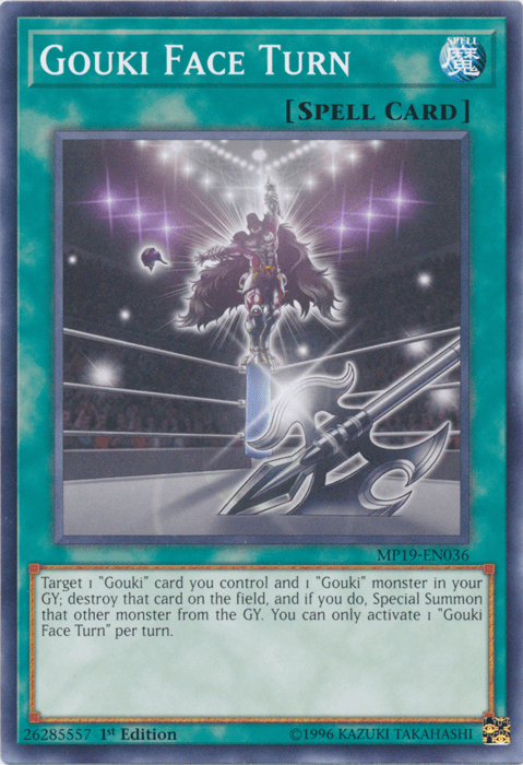 Gouki Face Turn [MP19-EN036] Common - Josh's Cards