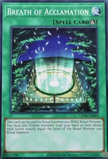 Breath of Acclamation [OP16-EN026] Common - Josh's Cards