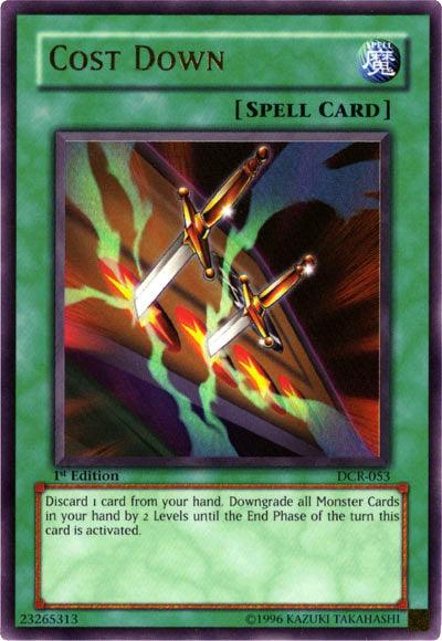 Cost Down [DCR-053] Ultra Rare - Josh's Cards