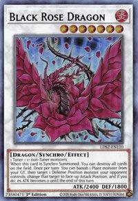 Black Rose Dragon (Purple) [LDS2-EN110] Ultra Rare - Josh's Cards