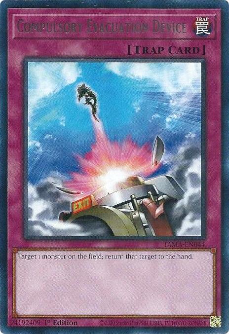 Compulsory Evacuation Device [TAMA-EN044] Rare - Josh's Cards