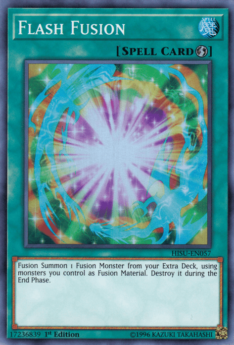 Flash Fusion [HISU-EN057] Super Rare - Josh's Cards