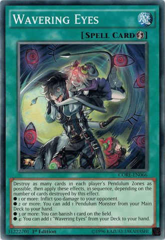 Wavering Eyes [CORE-EN066] Common - Josh's Cards