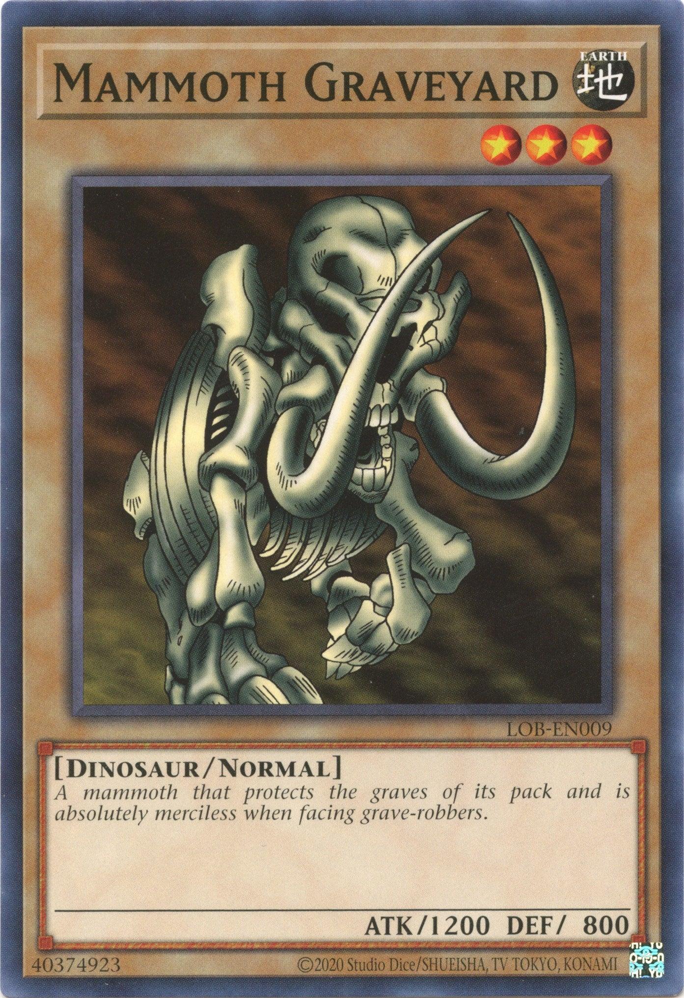 Mammoth Graveyard (25th Anniversary) [LOB-EN009] Common - Josh's Cards