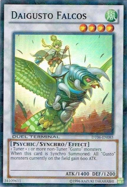 Daigusto Falcos [DT06-EN085] Super Rare - Josh's Cards