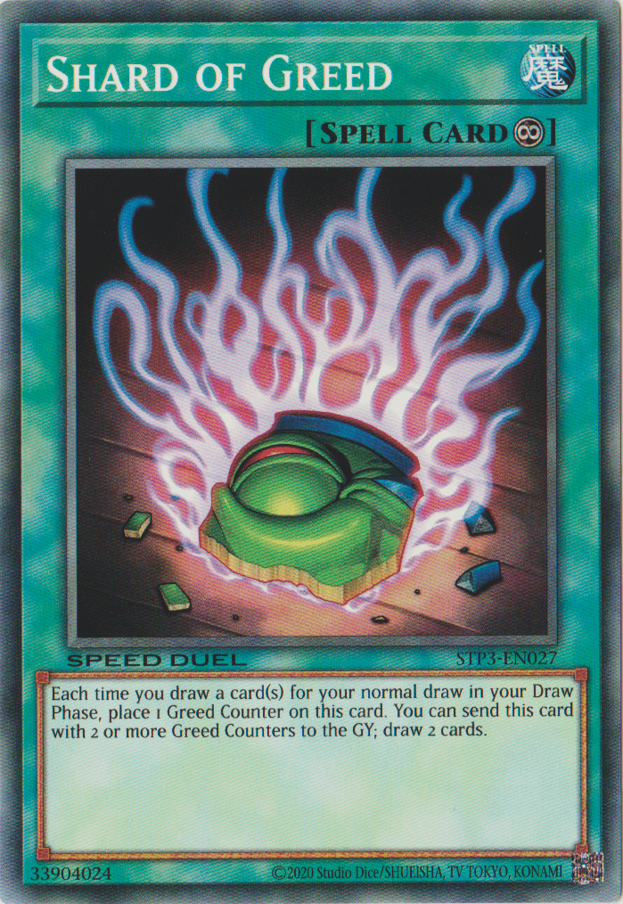 Shard of Greed [STP3-EN027] Common - Josh's Cards
