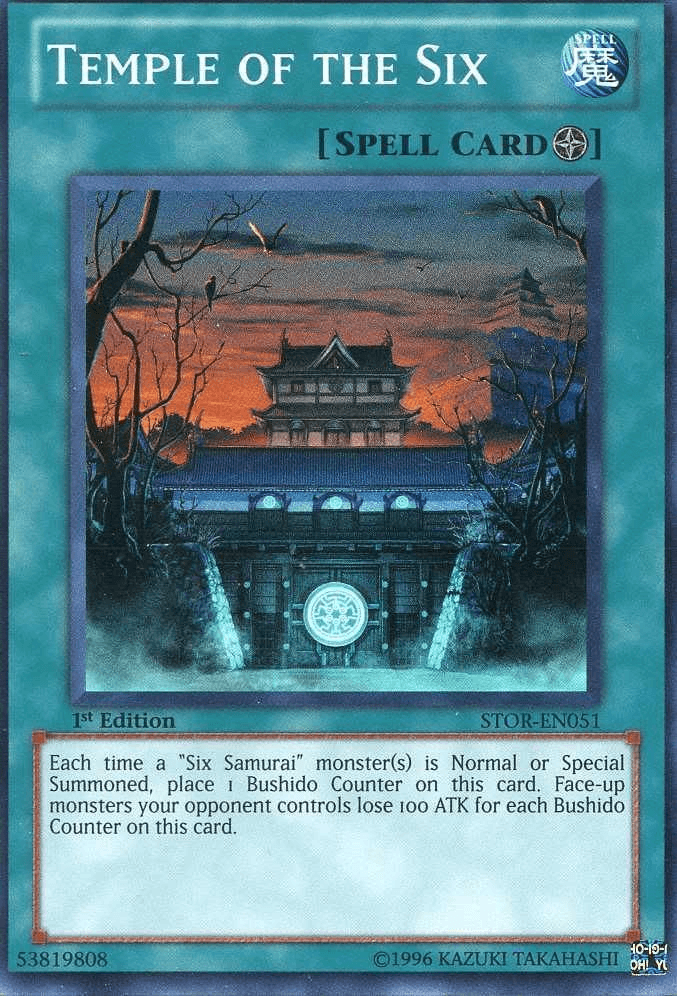 Temple of the Six [STOR-EN051] Super Rare - Josh's Cards