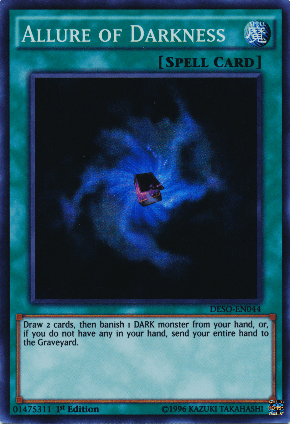 Allure of Darkness [DESO-EN044] Super Rare - Josh's Cards