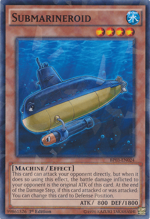 Submarineroid [BP03-EN024] Shatterfoil Rare - Josh's Cards