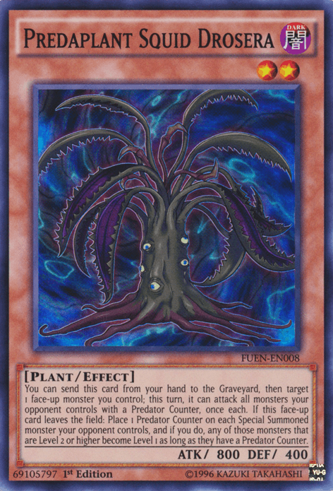 Predaplant Squid Drosera [FUEN-EN008] Super Rare - Josh's Cards