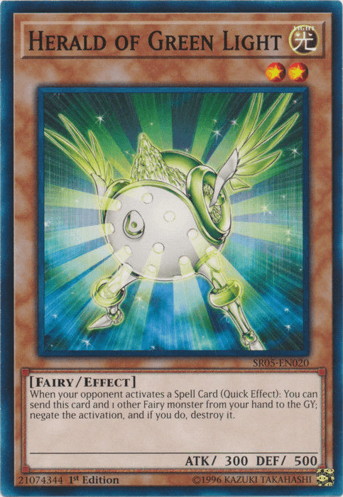 Herald of Green Light [SR05-EN020] Common - Josh's Cards