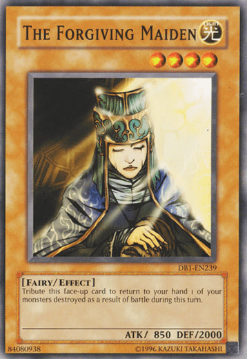 The Forgiving Maiden [DB1-EN239] Common - Josh's Cards