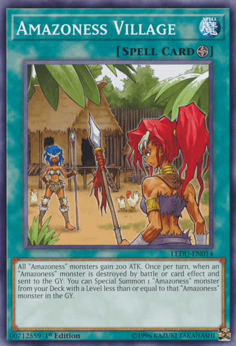 Amazoness Village [LEDU-EN014] Common - Josh's Cards