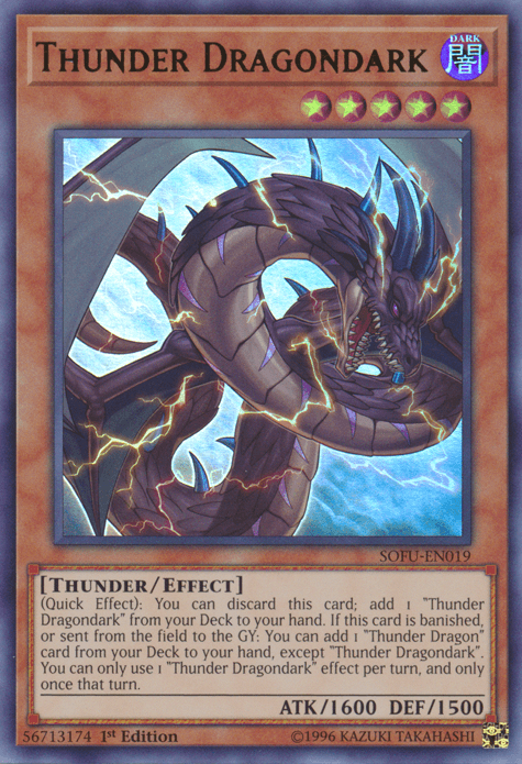 Thunder Dragondark [SOFU-EN019] Ultra Rare - Josh's Cards