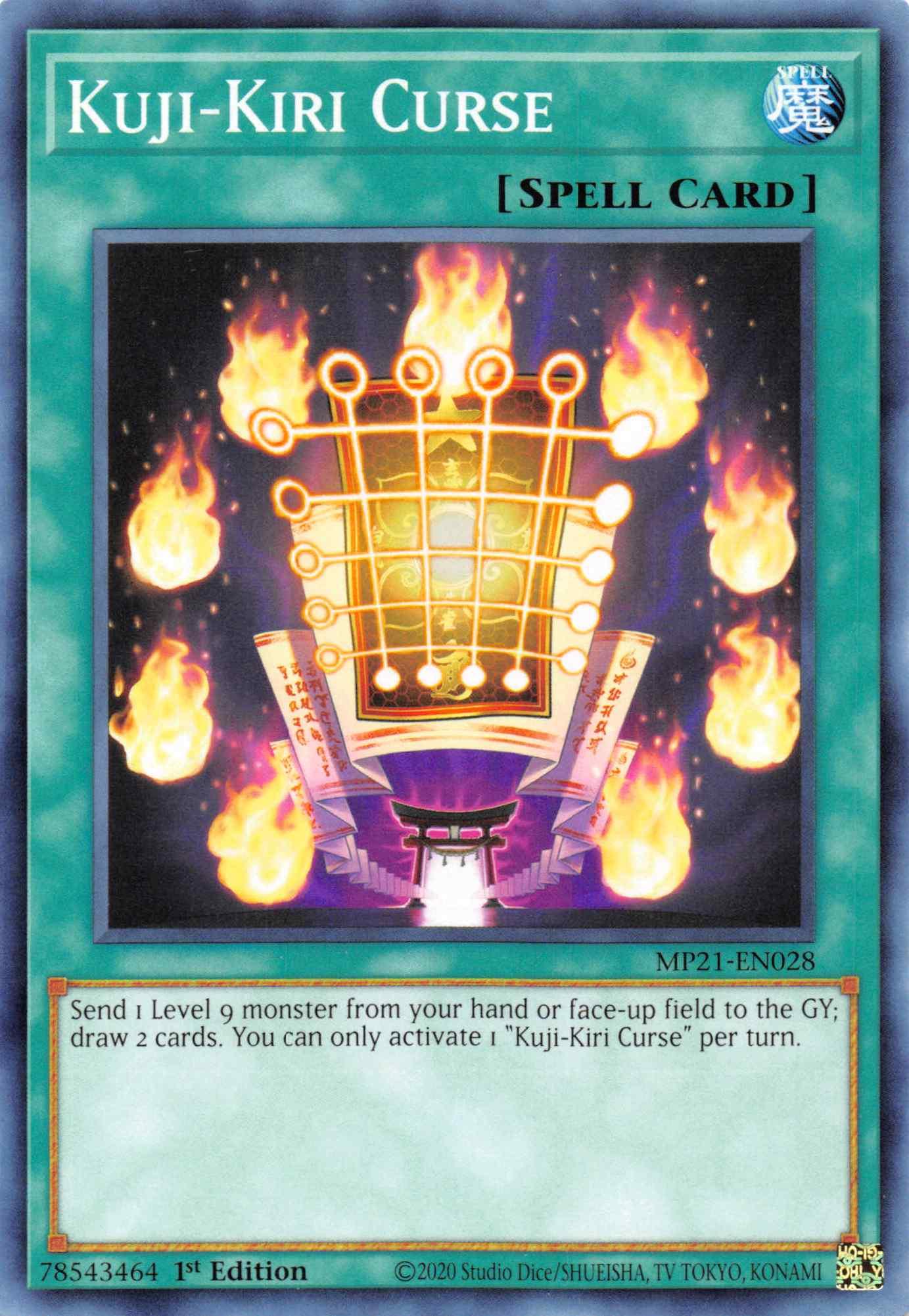 Kuji-Kiri Curse [MP21-EN028] Common - Josh's Cards