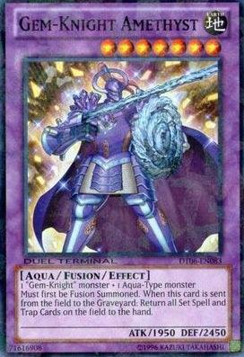 Gem-Knight Amethyst [DT06-EN083] Super Rare - Josh's Cards