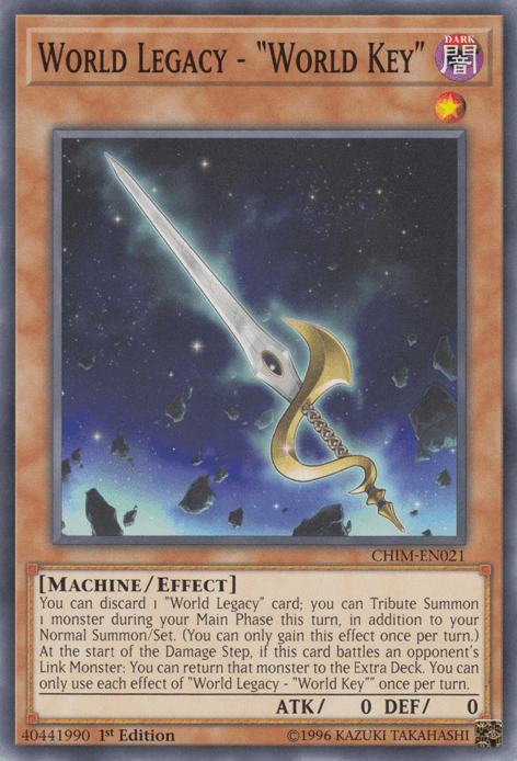 World Legacy - "World Key" [CHIM-EN021] Common - Josh's Cards