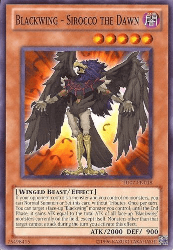 Blackwing - Sirocco the Dawn [TU07-EN018] Common - Josh's Cards