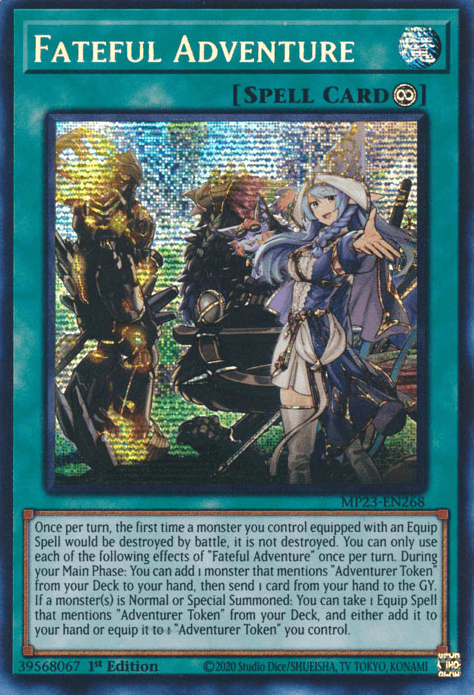 Fateful Adventure [MP23-EN268] Prismatic Secret Rare - Josh's Cards