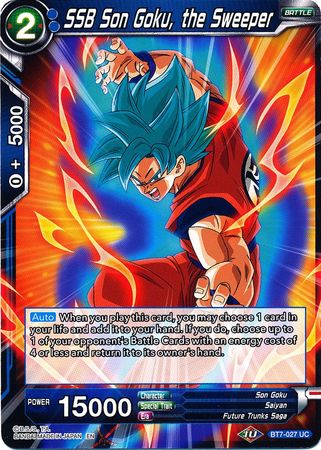 SSB Son Goku, the Sweeper (BT7-027) [Assault of the Saiyans] Parallel Foil