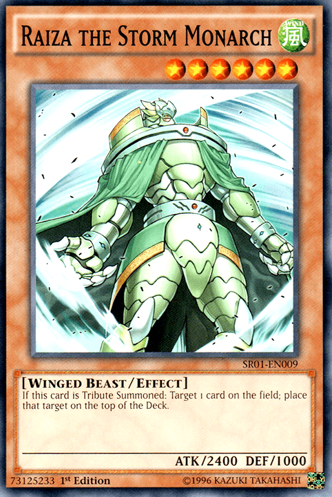 Raiza the Storm Monarch [SR01-EN009] Common - Josh's Cards