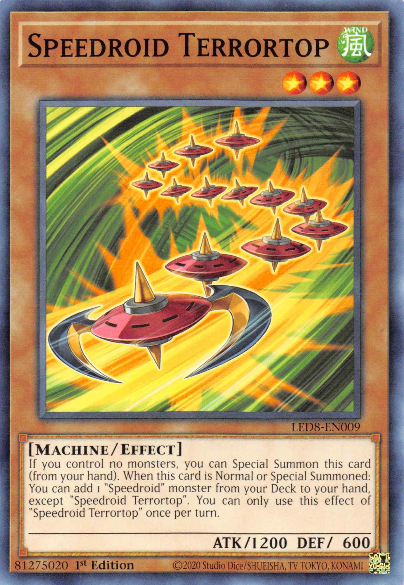 Speedroid Terrortop [LED8-EN009] Common - Josh's Cards