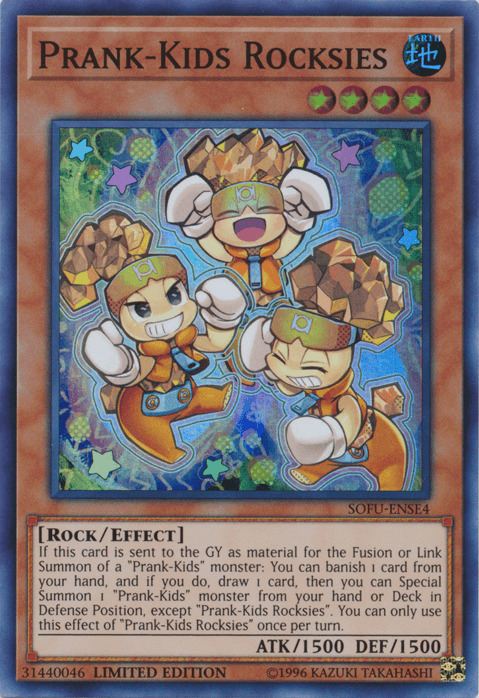 Prank-Kids Rocksies [SOFU-ENSE4] Super Rare - Josh's Cards