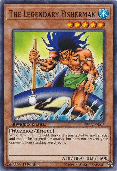 The Legendary Fisherman [SBAD-EN023] Common - Josh's Cards