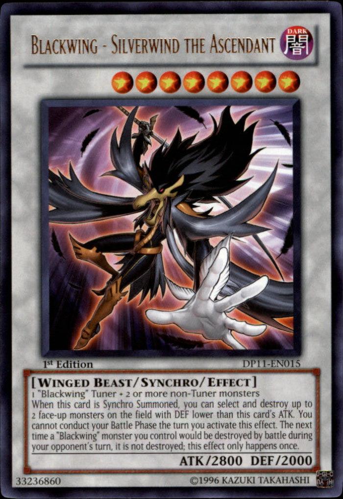 Blackwing - Silverwind the Ascendant [DP11-EN015] Rare - Josh's Cards